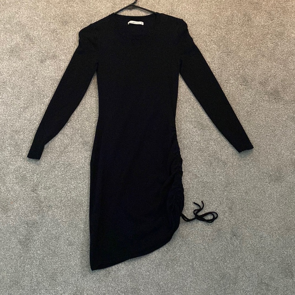 Abercrombie asymmetrical long sleeve dress